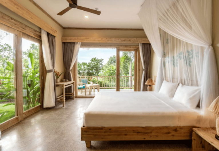 Phòng ngủ ở Lahana Villa Phú Quốc